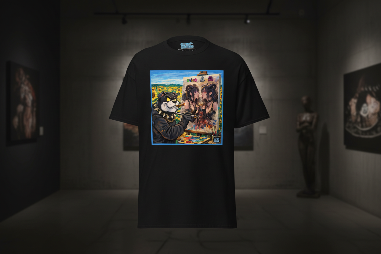 Affordable streetwear, graphic tees, accessories, art prints, and collectibles under $35 — gallery-curated pieces from The 631 Gallery