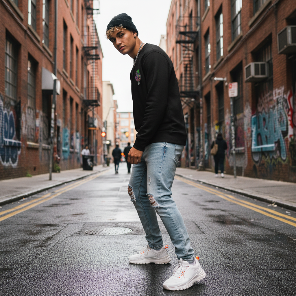 631 Gallery Long Sleeve Urban Lifestyle Photo