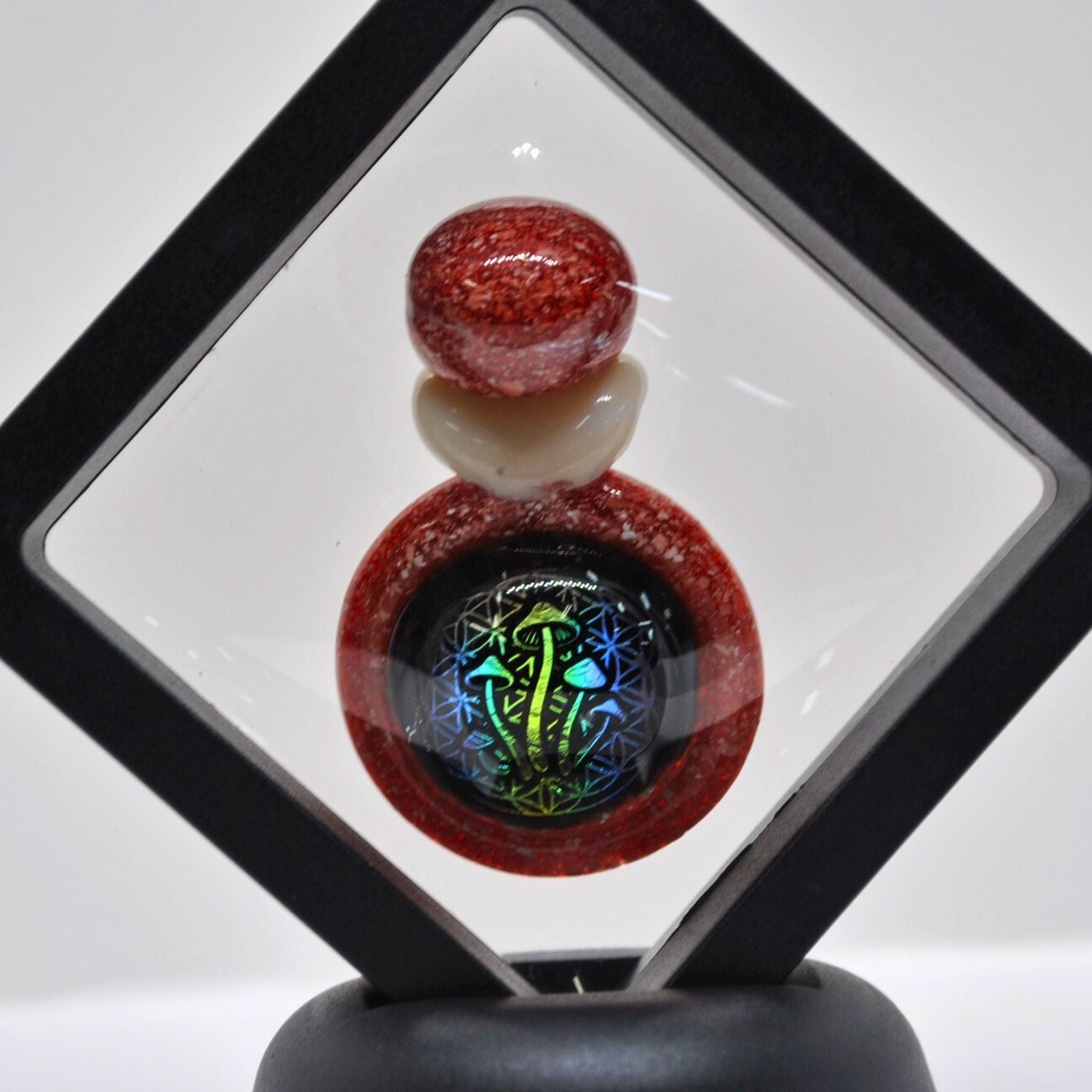 Glizzzy Glass Mushi Life Pendant - the 631 Gallery 