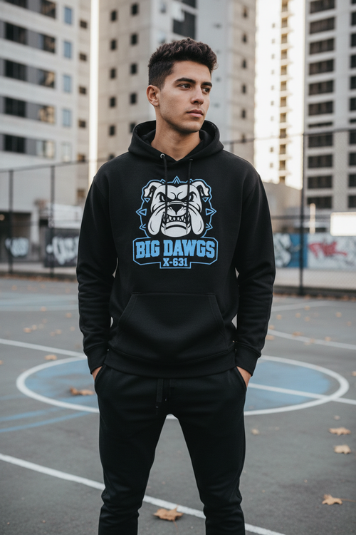 Big Dawgs X 631 Gallery Classic Hoodie Lifestyle Shot
