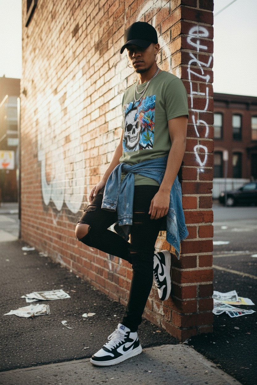 Blaze & Bones Tee Lifestyle