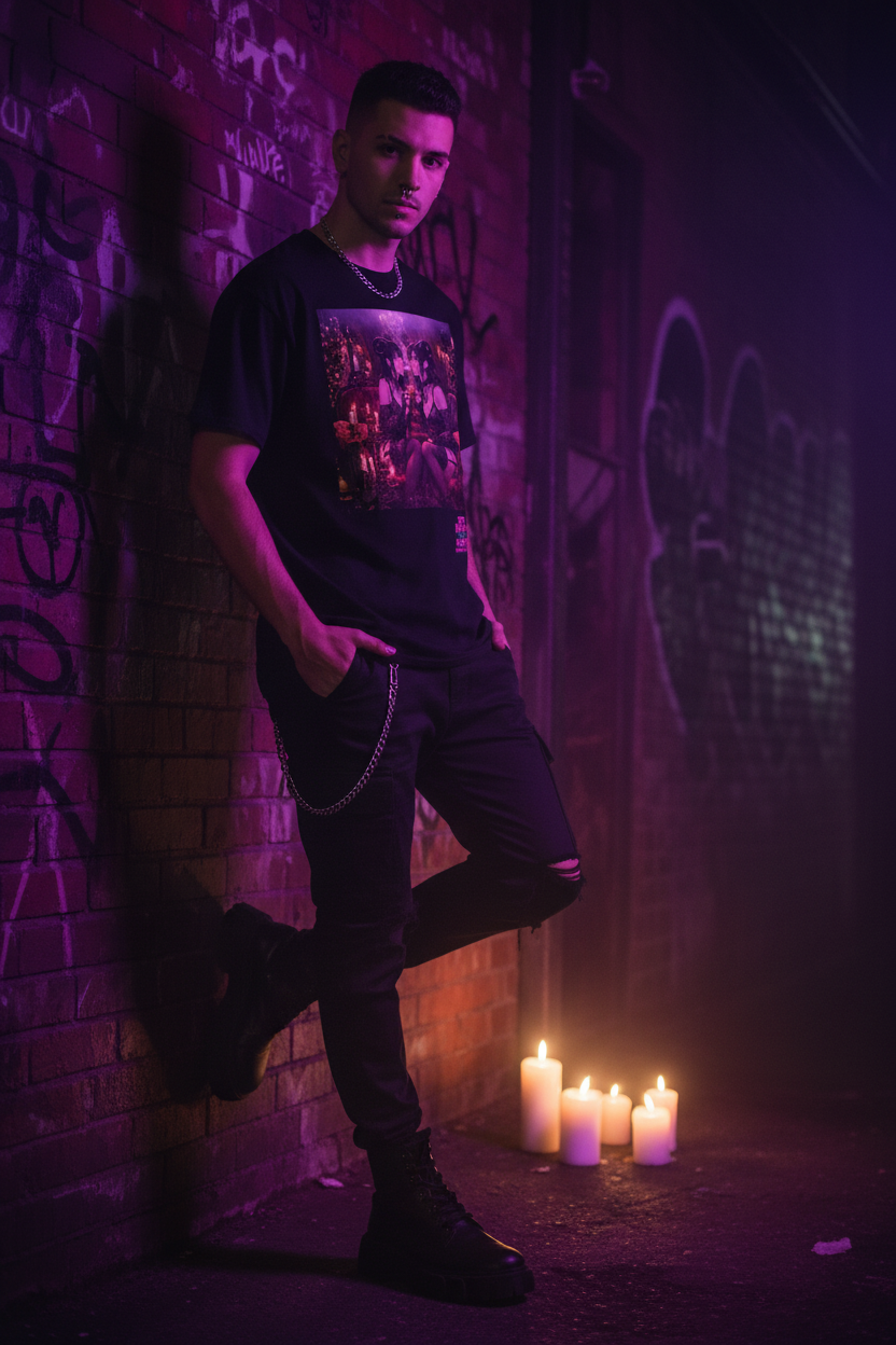 Candlelit Temptation Tee Lifestyle 2