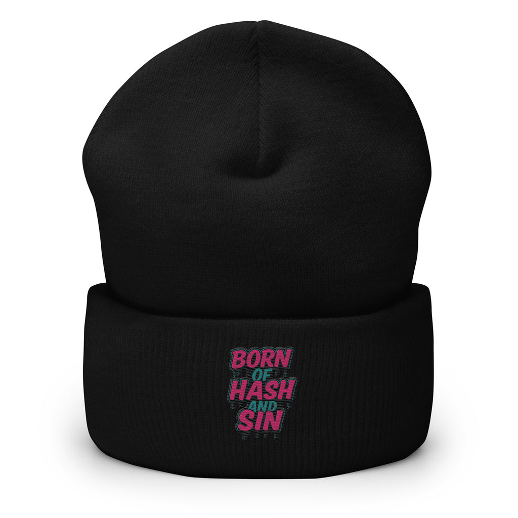 Too Heady X 631 Gallery Cuffed Beanie in black