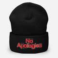 Product mockup black beanie 