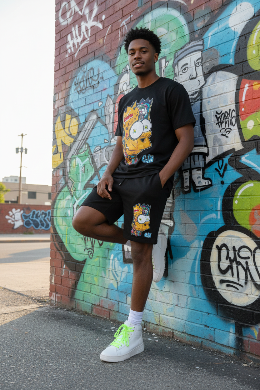 Cyber Rebel Shorts Lifestyle 1