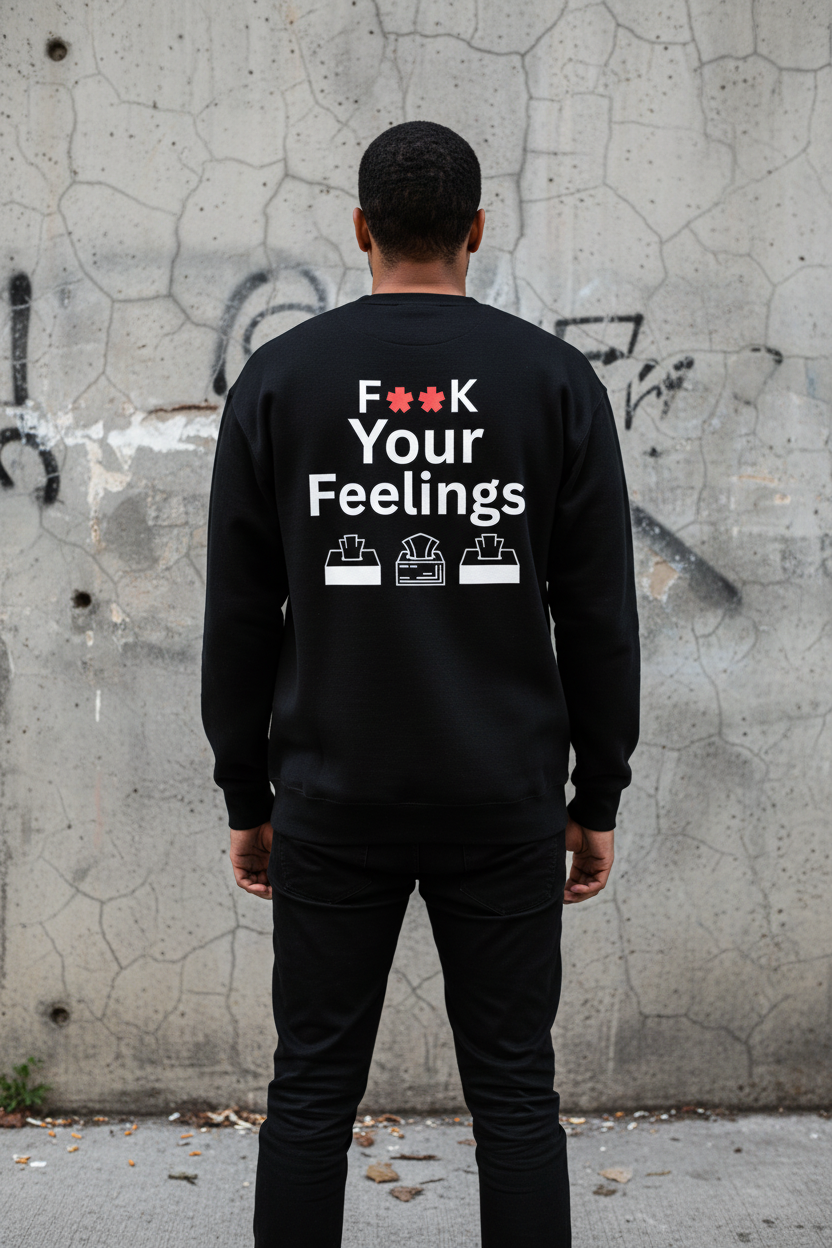 F**K Your Feelings back print