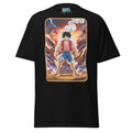 Luffy Grin & Grind Tee with an epic graphic, designed for anime lovers and streetwear enthusiasts who embrace strength and attitude.