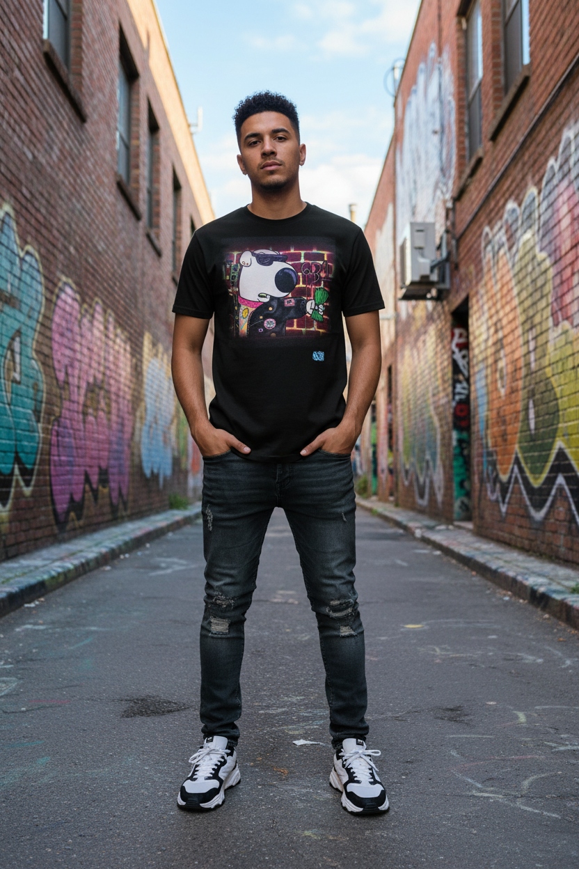 Hustle Hound Tee Lifestyle 1