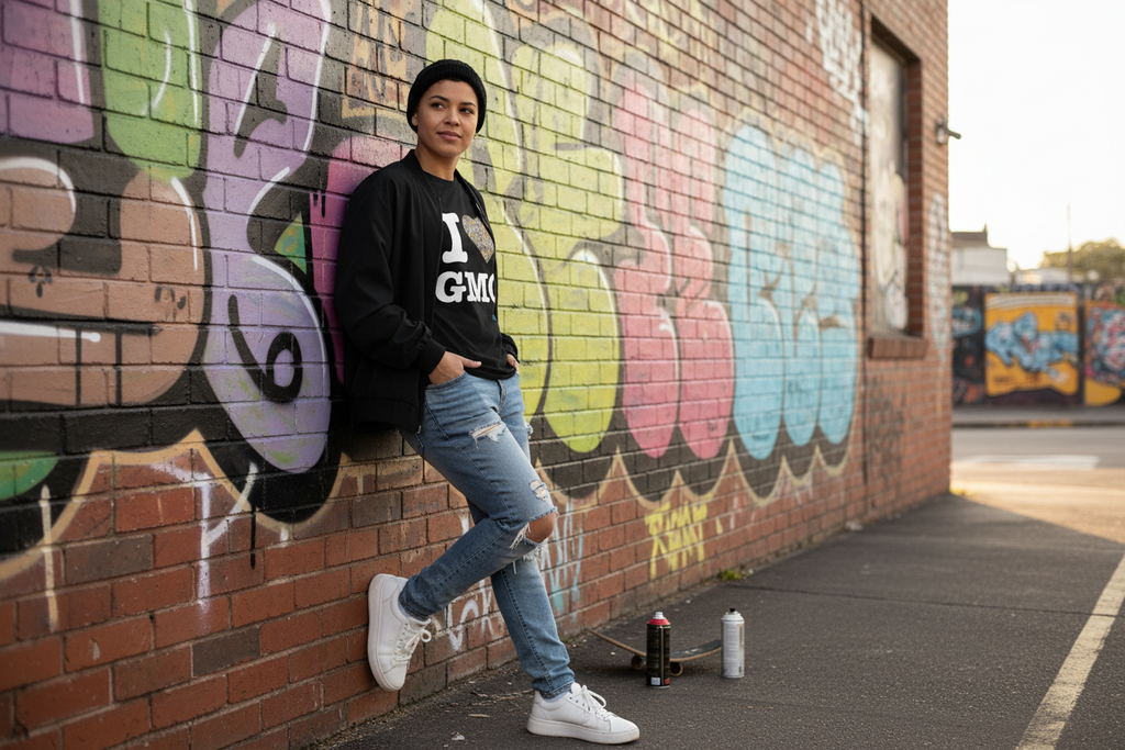 I Love GMO Tee Urban Street