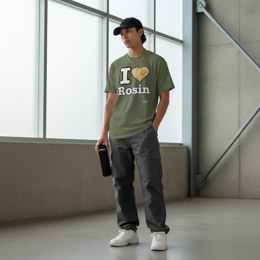 I Love Rosin Tee Full Look