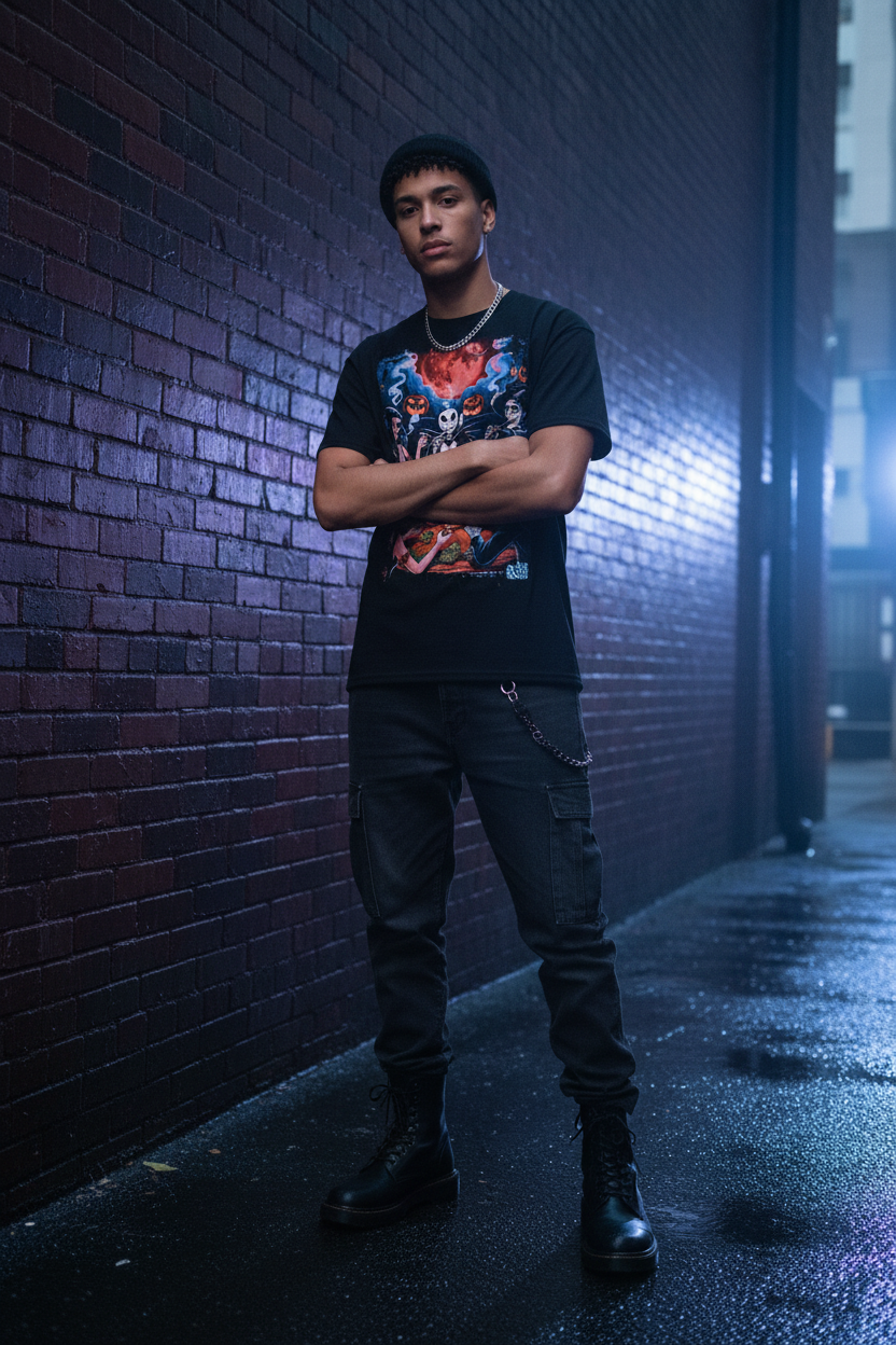 Midnight Moon Sesh Tee Lifestyle 1