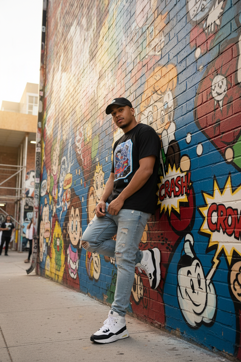 Spider Sponge Remix Tee Lifestyle 2