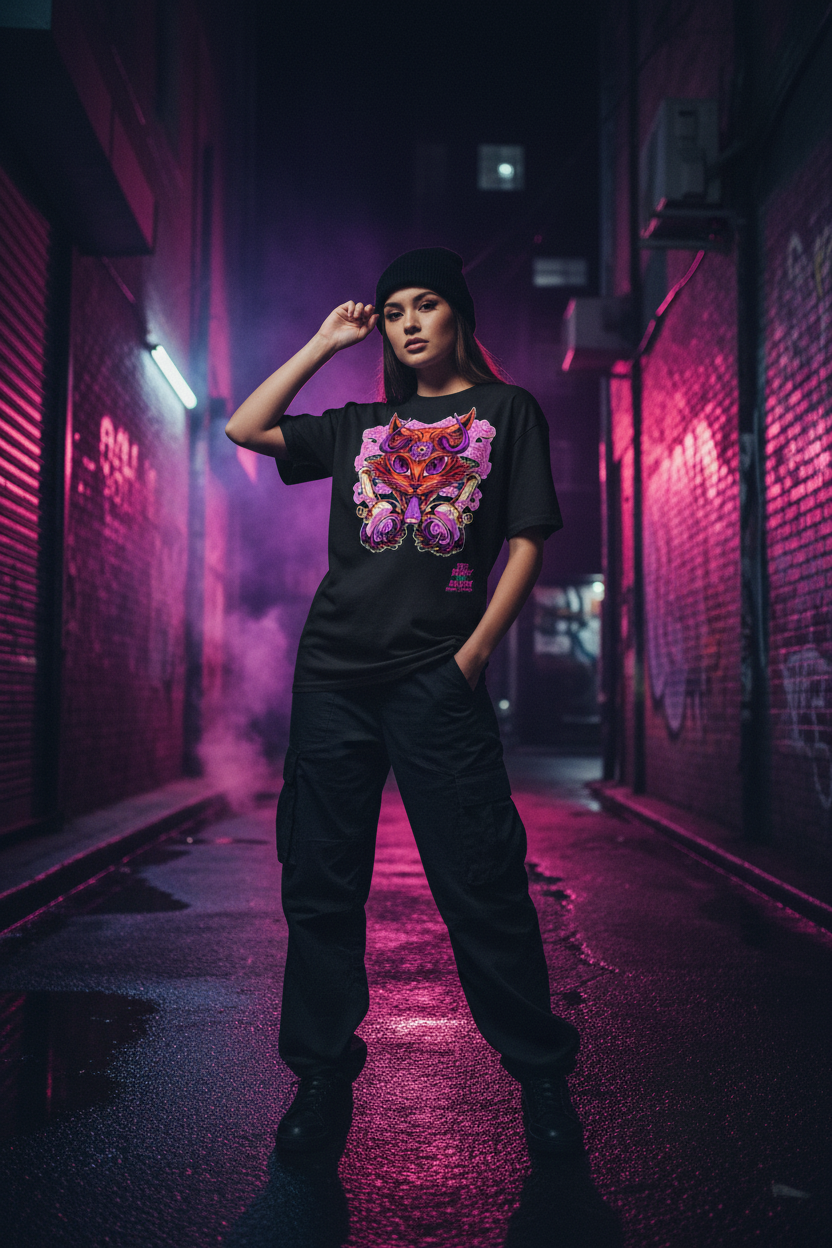 Third Eye Fox Tee Lifestyle 2