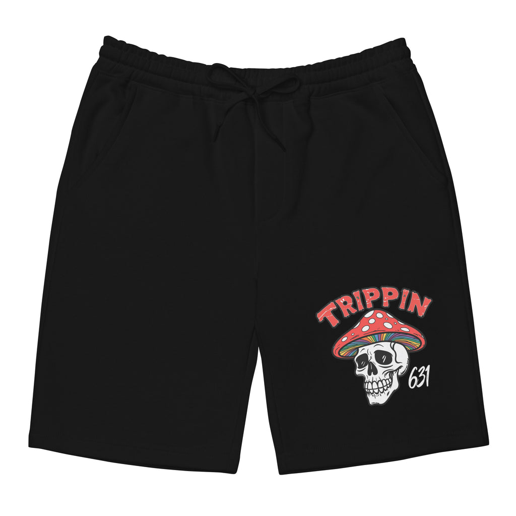 Trippin' Skull 🎶💀 Psychedelic Vibes Shorts featuring a bold graphic, perfect for music festivals, casual outings, and all-day comfort.