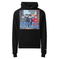 Black hoodie with 'Bark of the East' graphic on a white background