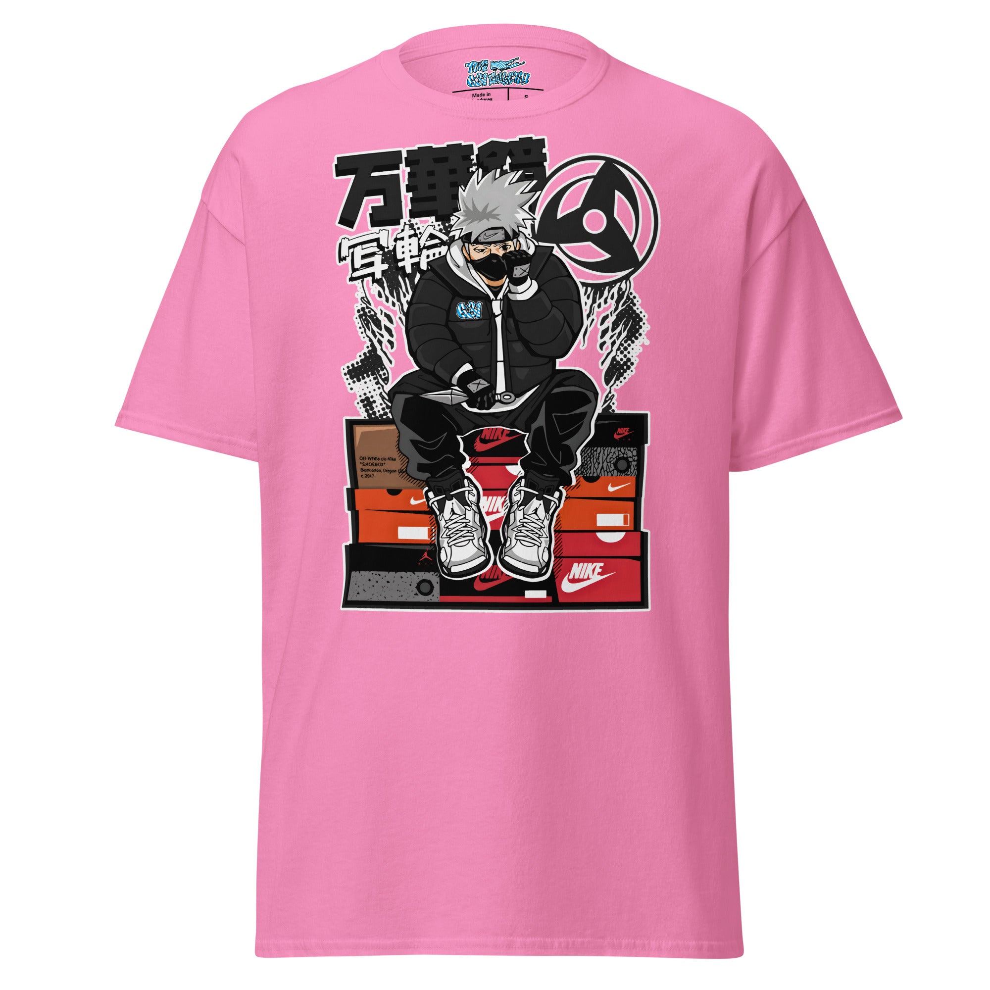 Street Shinobi Tee – Azalea color variant, unisex anime street art graphic tee