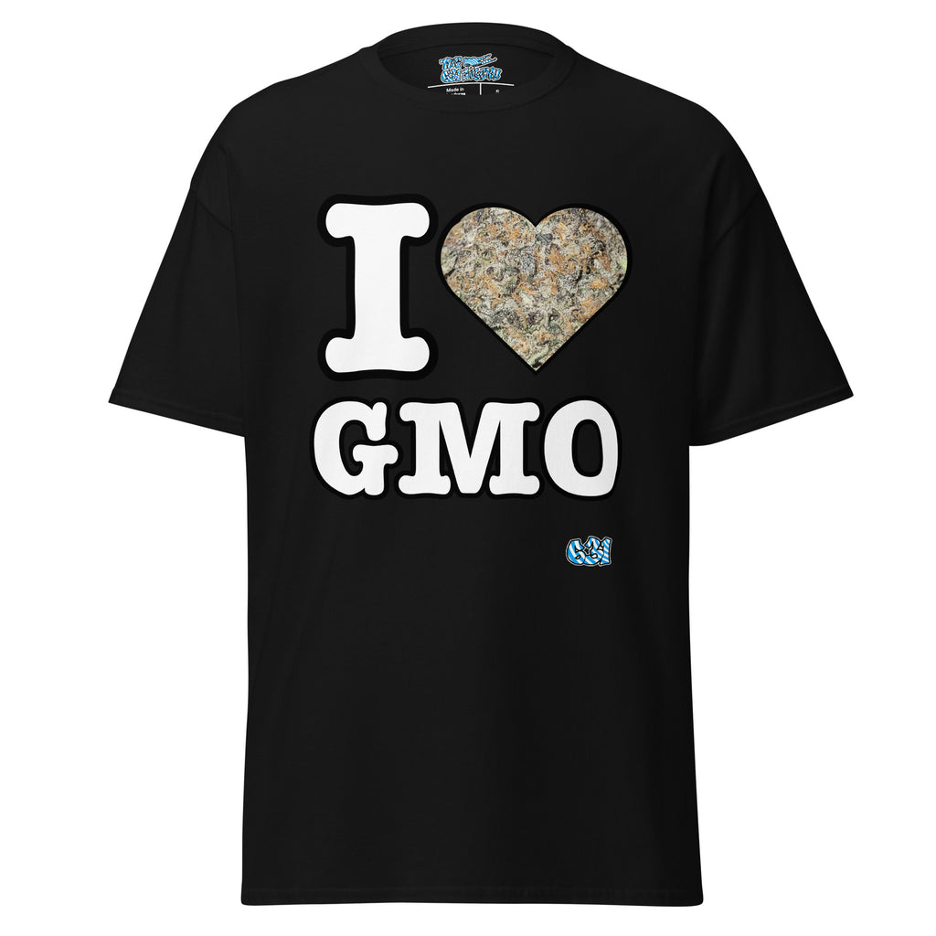 I Love GMO Tee black