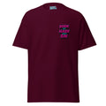 Too Heady X 631 Gallery Classic Tee in maroon - front view