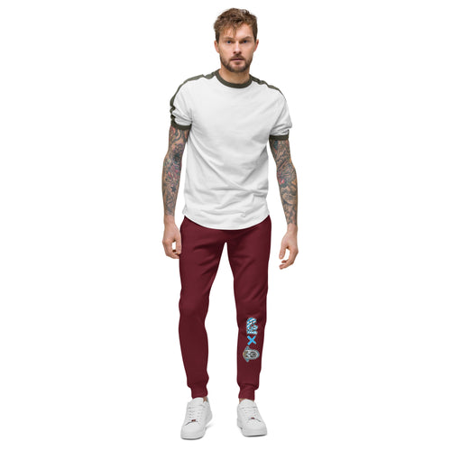 Big Dawgs X 631 Gallery unisex fleece sweatpants with collab branding, relaxed fit, ribbed cuffs, and adjustable waistband